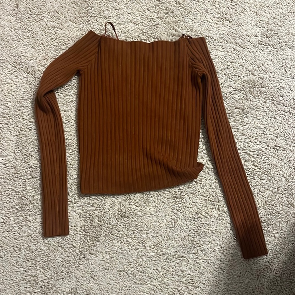 Off the shoulder sweater